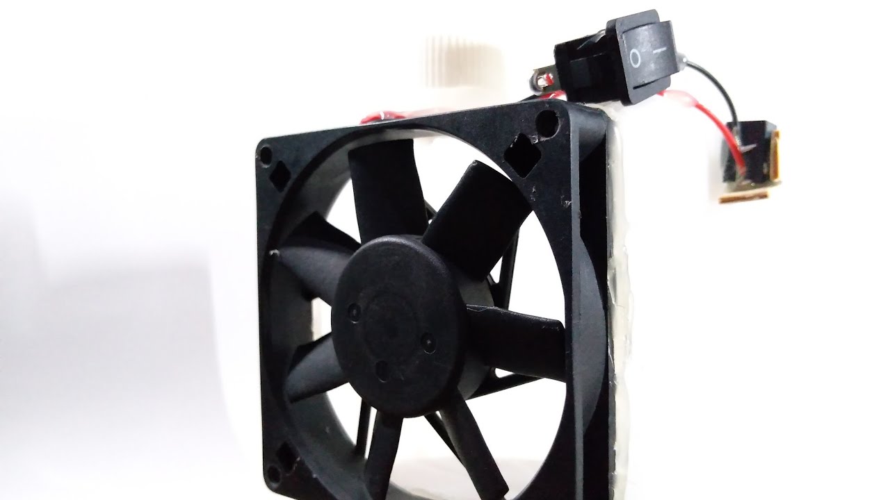 How To Make Mini Air-Conditioner - YouTube