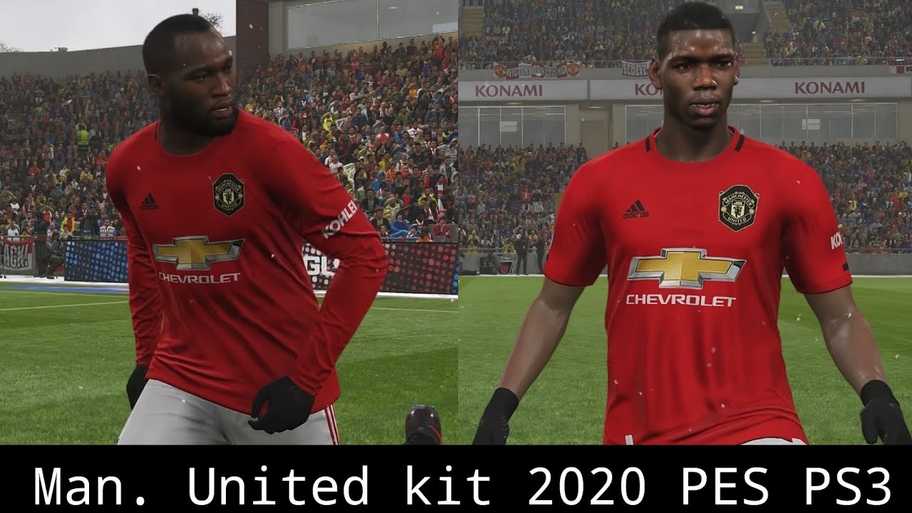 Man United Kit 2020 Pes 2018 Ps3