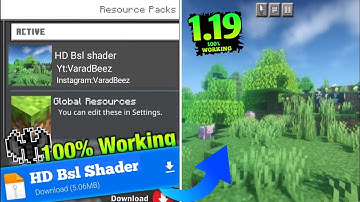 HD BSL Shader For Minecraft pe 1.19||Shaders for Mcpe 1.19 android