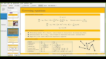 Virtual Seminar 1: Viscoelastic Flows with SPH