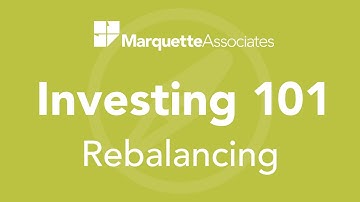 Investing 101: Rebalancing