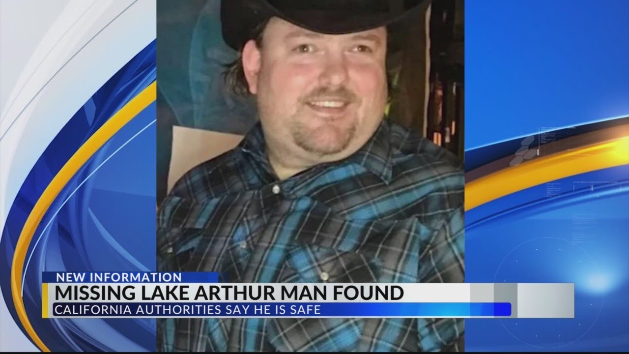 Missing Lake Arthur man found safe - YouTube