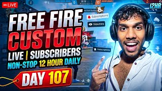 irl stream Playing FREEFIRE Custom in PC with subscribers Nonstop 12 hour daily. Day107 screenshot 5