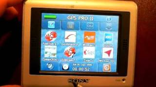 Sony Nv U50 Con Gpspro Ii By Www.mygpsnavi.com, Tomtom 7 Igo 8 Sygic 7 Miomap 2008