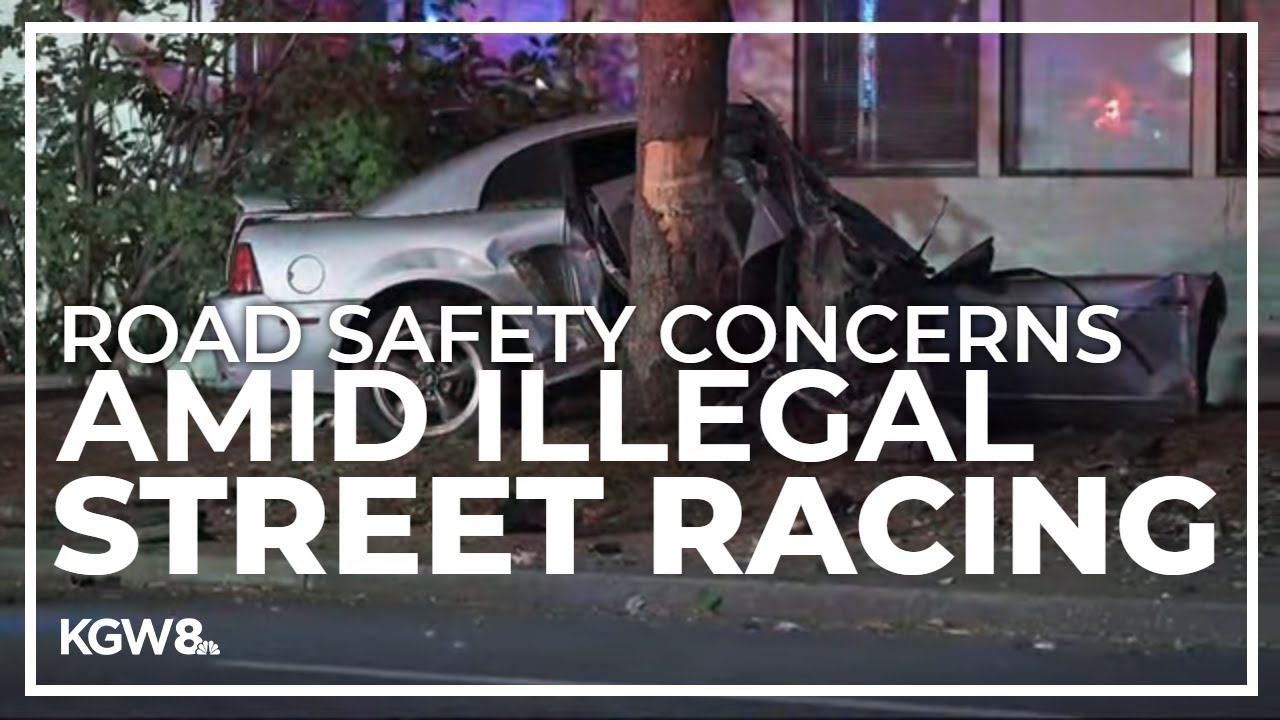 Road safety concerns grow in Portland as illegal street racing turns