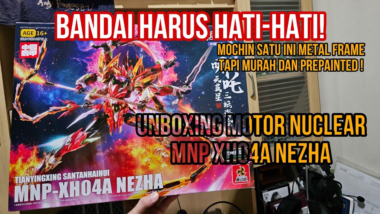 Unboxing Motor Nuclear MNP XH04A Nezha (Bahasa Indonesia) | DJI Osmo Pocket 3