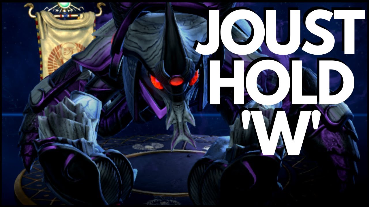 Joust Hold W with Khepri - Smite Gameplay - No Commentary!