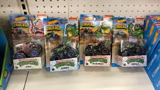 Hot wheels monster trucks TMNT SET #shorts