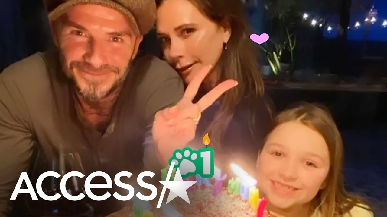 Victoria Beckham Gets Homemade Birthday Gifts From Daughter Harper