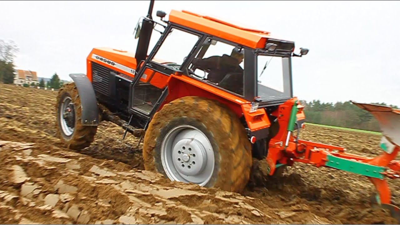 Ogień z rury przód do góry Ursus 1014