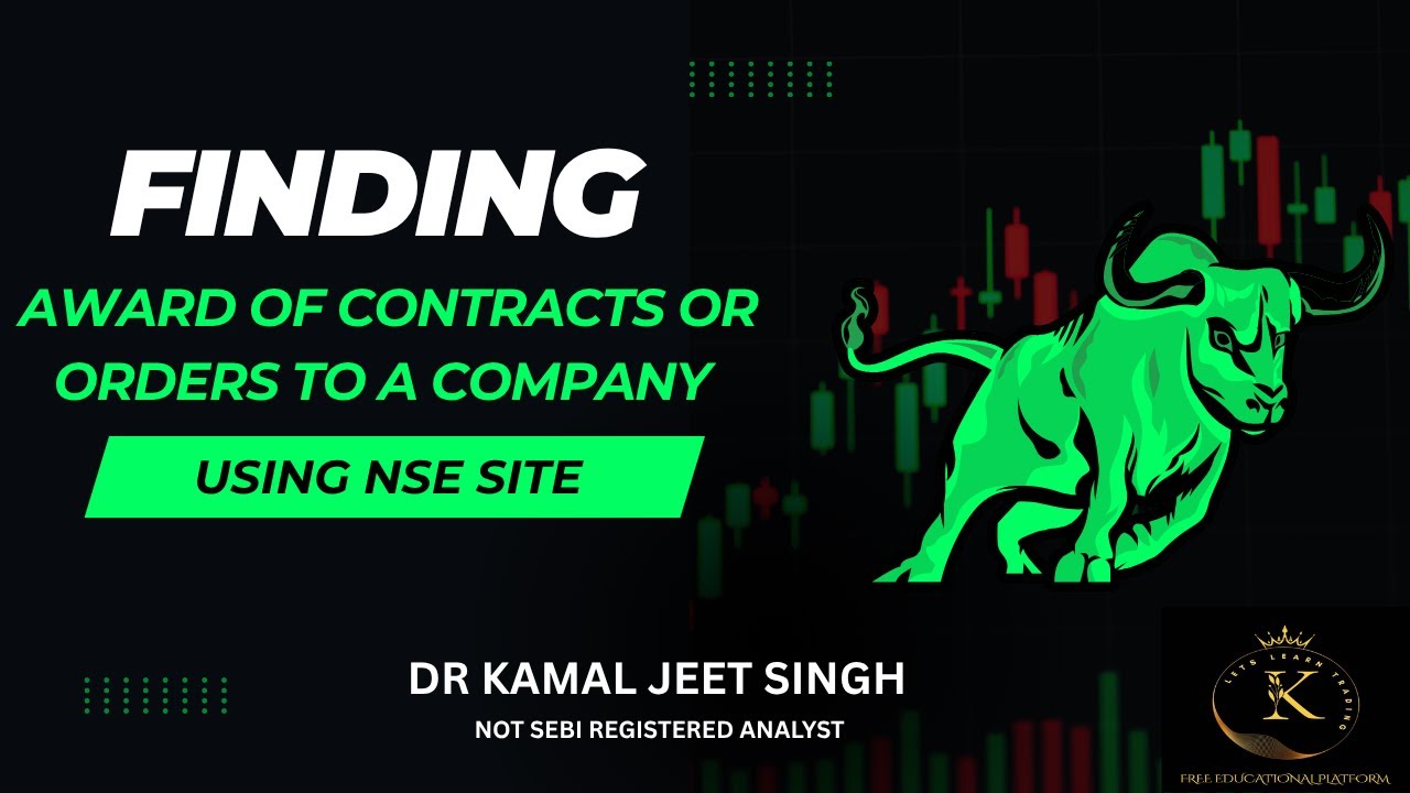 NSE Secrets: Finding New Orders & Contracts Before the Market Reacts