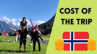 COST of 10-day trip to NORWAY 2022