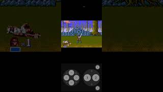 playing golden axe for sega master system I did ok. #sega #segamastersystem  #goldenaxe #gaming