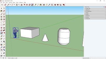 How to Use Scale Tool in Sketch Up | Sketchup Tutorials in Tamil | MDS | Civil  Knowledge Tamil