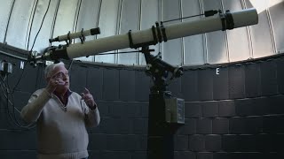 If eclipse weather improves, 88-year-old with backyard observatory will have best seat around