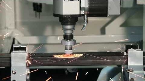 Birotary head H series for aluminum and light alloy machining