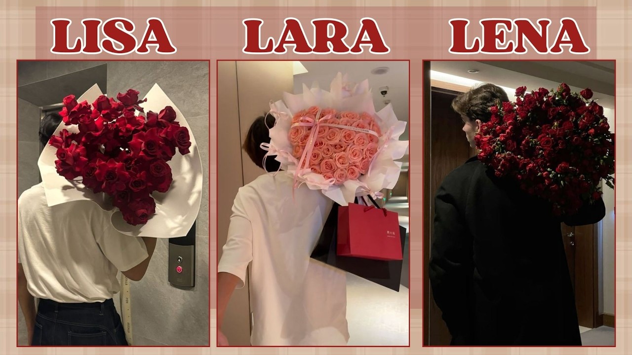 Lisa vs Lara vs Lena | Valentine's Special | Ultimate Love Aesthetic Challenge 2026 💕