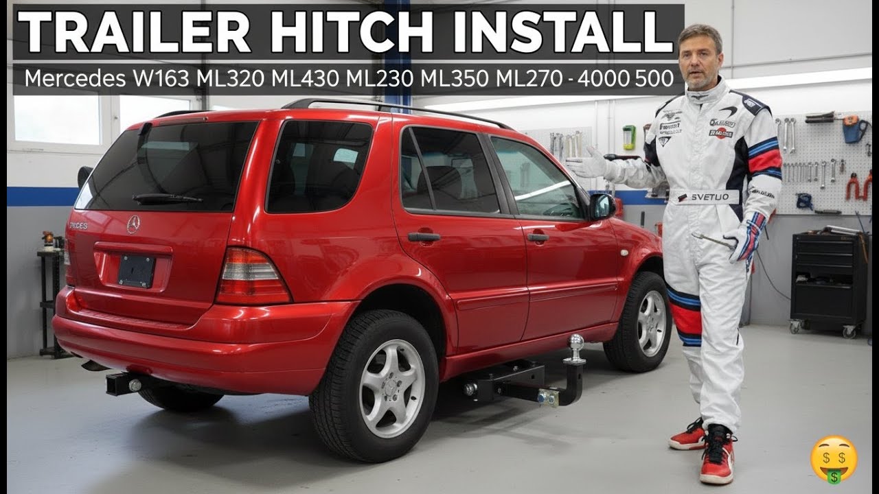 Инструкция по установке фаркопа на внедорожник Mercedes W163 M-Class — полное руководство по уста...