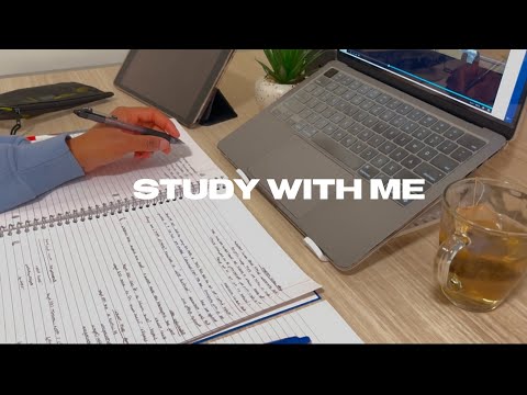 1 HOUR STUDY WITH ME | No breaks, study music