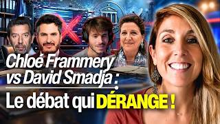 Le face-à-face censuré entre Chloé Frammery et David Smadja sur Le Crayon