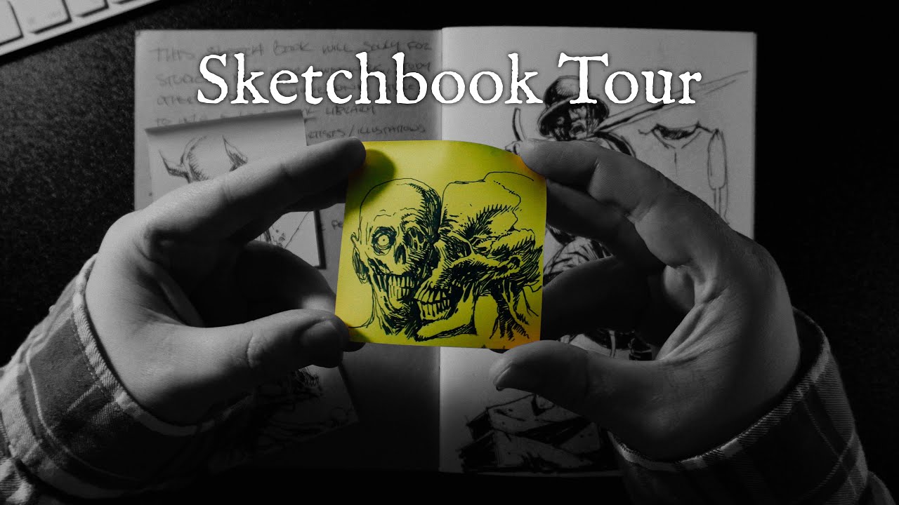 SKETCHBOOK TOUR - Starting 2026 with a look inside this sketchbook!