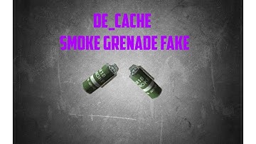 CS:GO | Cache Smoke Fake