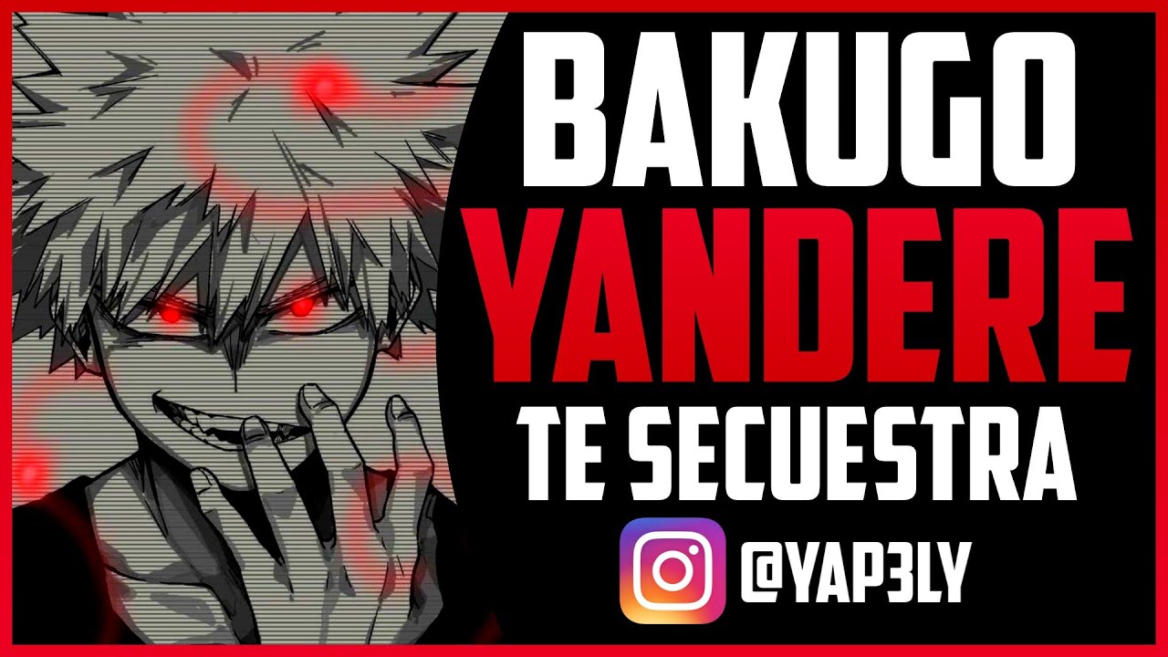 Bakugou YANDERE te secuestra 🔪 | ASMR Bakugou