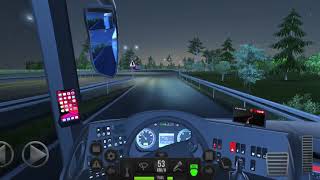 Bus Simulator Ultimate Gameplay-Napoli to Roma #stayhome #drivewithme screenshot 1