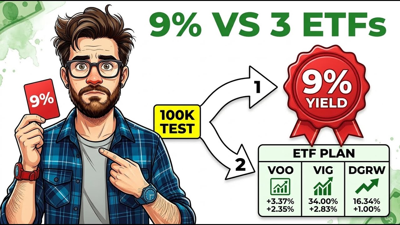 High Yield vs Dividend Growth: Why VOO, VIG & DGRW Win