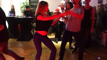 Pauline and Willem. Zouk Soul @ Leids Winter Zouk Festival.