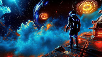 Sci-Fi Short Film AI | Far Future Space Travel with Starships, Galaxies, and Beyond