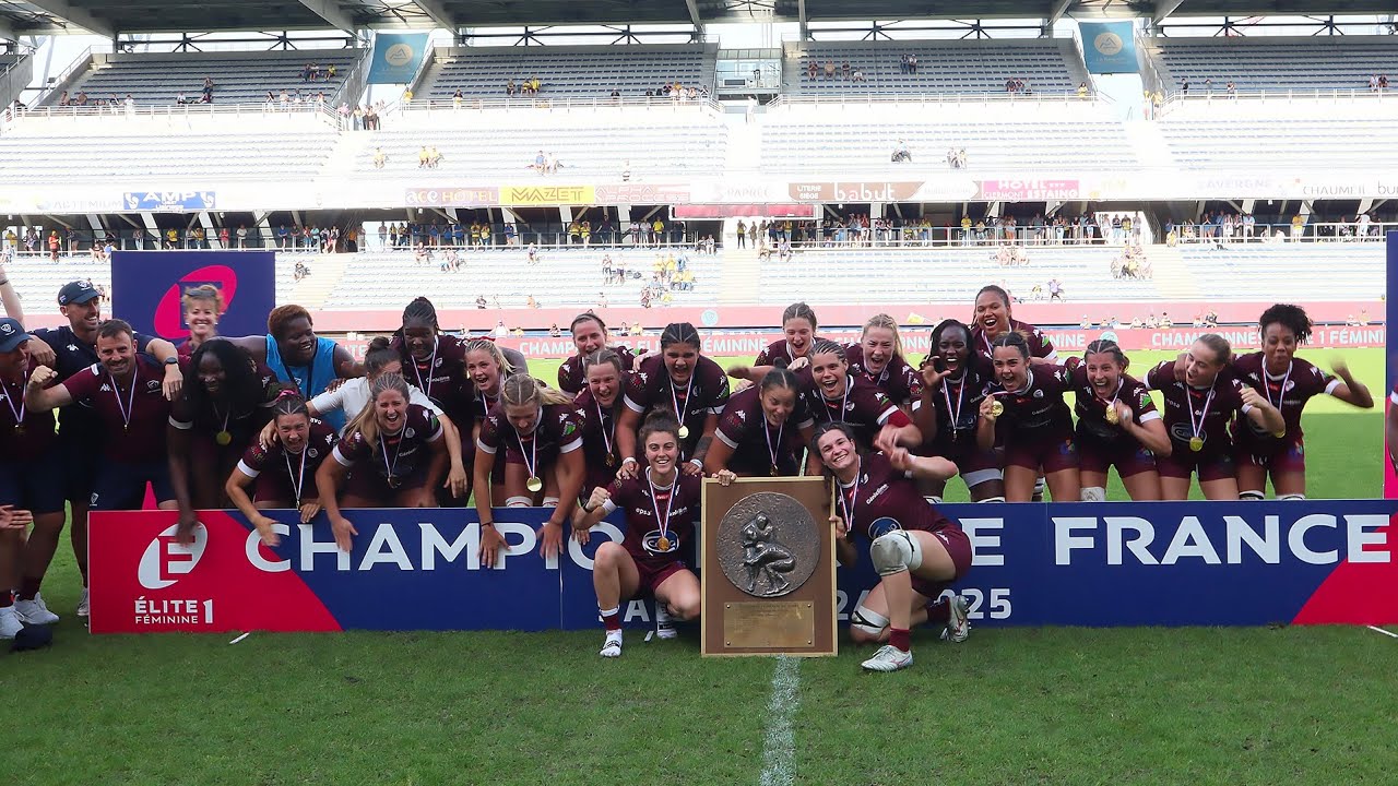 Elite 1 2024-2025 : Le résumé de la finale entre Toulouse et Bordeaux
