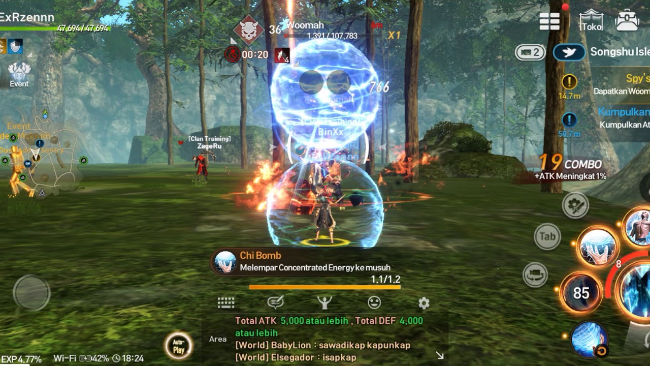 GAME PLAY BLADE AND SOUL REVOLUTION MOBILE - YouTube