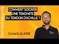 Tendinite au tendon dachille  le traitement