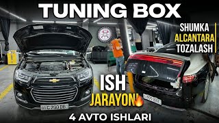 TUNING BOX ICHIDA 1 KUN 🔥 MAEXTRO S800 + SHUMKA + TOZALASH | ВСЁ СРАЗУ