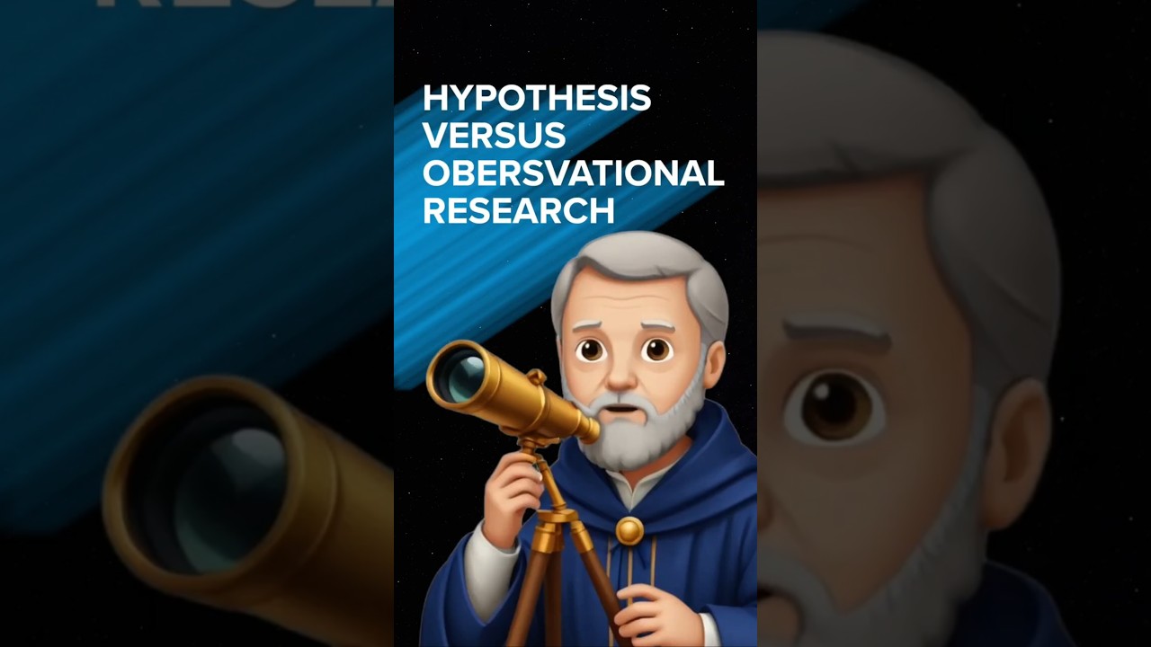 Hypothesis vs observational driven research