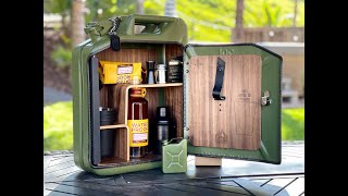 The Danish Fuel Portable Bar Cabinet