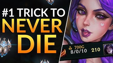 1 CHALLENGER TRICK to NEVER DIE: Pro Ranked Tips for PERFECT MAP CONTROL | LoL ADC Guide