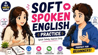 Soft Spoken English Practice | Calm & Slow English Listening for Beginners screenshot 2