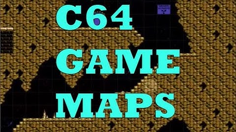 Commodore 64 Game Maps Scrolling