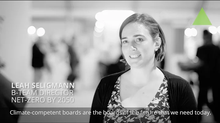 Climate competent boards - Leah Seligmann, The B T...