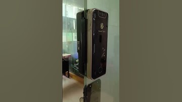 Our lock real shot installation video #doorlock #smartlock #fyp