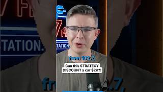 Can this STRATEGY DISCOUNT a car $2K?!