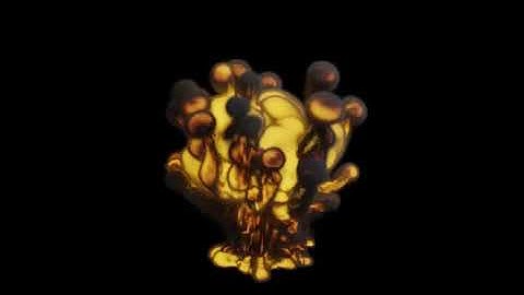 explosion simulation timelapse blender