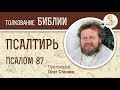 Псалтирь. Псалом 87. Протоиерей Олег Стеняев. Библия