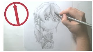 Rwby Chibi SpeedART •• Pyrrha Nikos