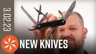 New Knives for the Week of March 2nd, 2023 Just In at KnifeCenter.com