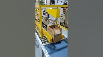 Fully automatic folding and sealing machine, automatic.