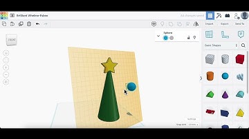 How to make a Christmas tree in Tinkercad