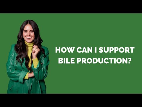 How to support bile production